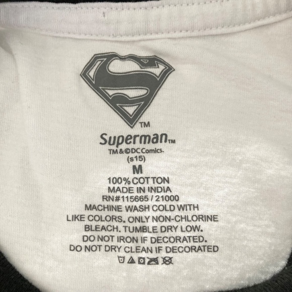 100% Cotton Superman T-Shirt - Picture 3 of 3